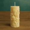 Lumânare Flori în Relief – Ceară de Soia lumânare flori în relief