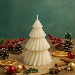 lumanare bradut - ceara de soia