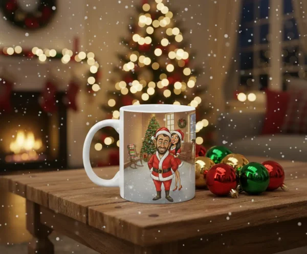 cana alba de craciun