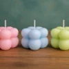 Lumanare Mini Cub Bubble – Ceara de Soia lumanare mini cub bubble_