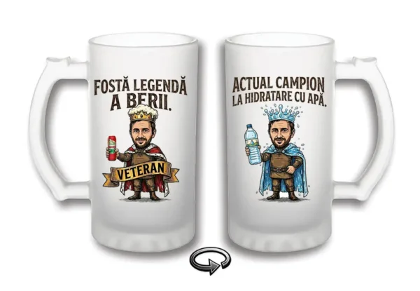 halba personalizata fosta legenda a berii, actual campion la hidratare cu apa