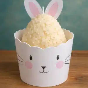 Lumânare Paște ou floral în suport tematic