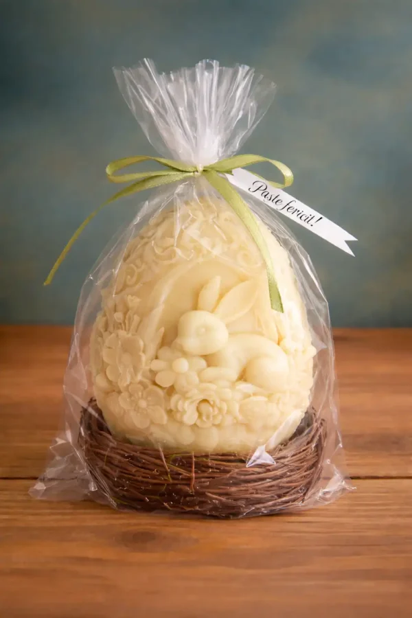 Lumânare Paște ou iepuraș în cuib