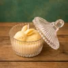 Lumânare Iepuraș în Suport de Sticlă – Ceară de Soia Lumânare Iepuraș – Ceară de Soia