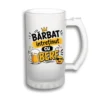 Halbă Bere Personalizată 500 ml – „Bărbat Întreținut cu Bere” Halba bere Barbat inretinut cu BERE_