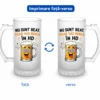 Halbă bere personalizată 500 ml – „Nu sunt beat” halbă bere personalizată Nu sunt beat_2