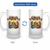 Halbă bere personalizată 500 ml – „Nu sunt beat, sunt patriot” halba bere personalizata sunt patriot
