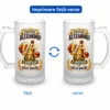 halbă bere personalizată Campion la golit bere