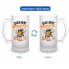 Halbă Bere Personalizată 500 ml – Drink responsibily