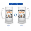 Halbă Bere Personalizată 500 ml – Fishing and beer1