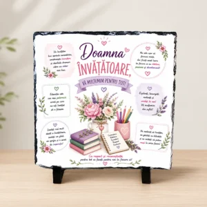 Placă Ardezie pentru Invatatoare