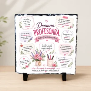 Placă Ardezie pentru Profesora