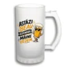 Halbă Bere Personalizată 500 ml – Astăzi Beau Responsabil, Mâine Vedem halbă bere personalizată Astazi beau responsabil_